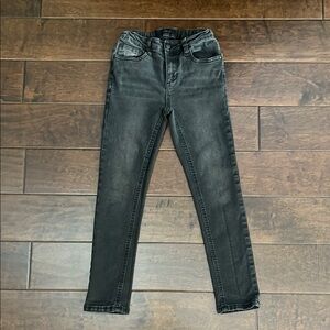 Joe's Jeans Black Skinny Boys Size 8, adjustable waist